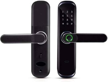 Smart Lock BLACK-3 NO APP 4 REMOTE