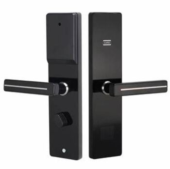 Smart Lock Hotel Black