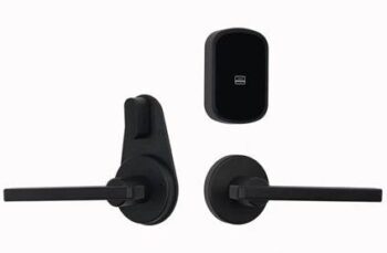 Smart Lock Hotel Black