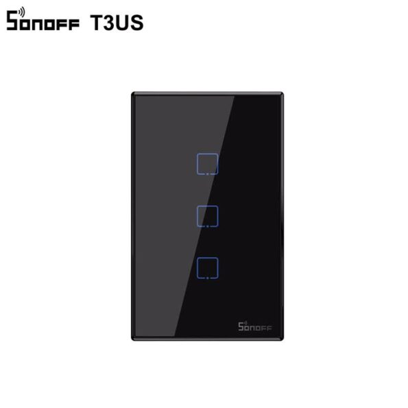 SONOFF TX-T3-US-3C Black