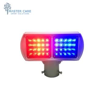 Double-sided flashing road signs 12 watts warning signals