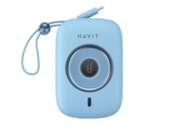Havit Fast Power Bank PB5214 10000mAh 35W sky blue