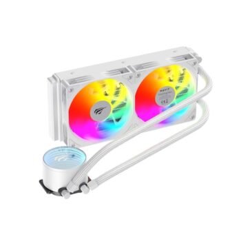 Havit F2001 Gamenote 240mm CPU Liquid Cooler – AM5 and Intel LGA1700 Compatible – White