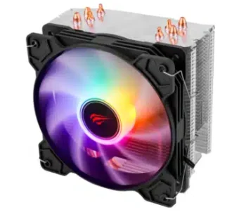 HAVIT F2003 COOLER RGB PARA PROCESADORES INTEL/AMD – Black
