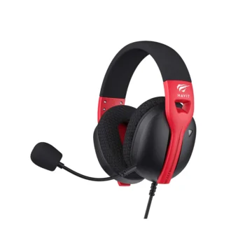 Havit H5d Wired Communication and Headband Style Wired Headset Gamer Computer Gaming Headphone black&Red