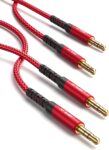 Jsaux 3.5mm MALE-3.5mm MALE Flex 3m red
