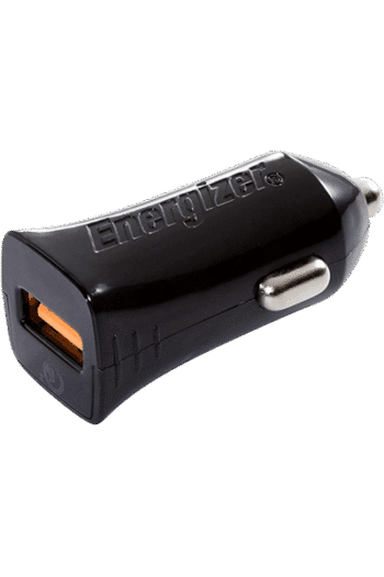 ENERGIZER CAR CHARGER QC3 18W +Type C Cable BLACK DC1Q3UC23