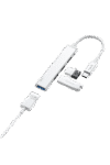 Havit-hb41-4-in-1-type-c-hub-type-c-to-1-usb3.0-5gbps-3usb-2.0-480mpbs-silver-3