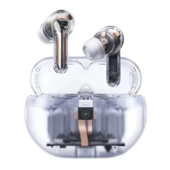Soundpeats Capsule 3 Pro Best ANC Hybrid Earbuds – Transparent Edition White