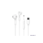Havit E336C Headphones with microphone USB-C White