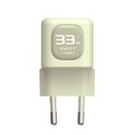Havit UC230 Gen Technology – 33W USB C – Mini Wall Charger Dual Port Smart Electric PD 3.0 Compatible ( Green)
