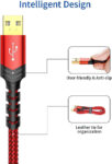 jasux-usb-a-usb-b2.0-alumium-printer-cable-red-2m