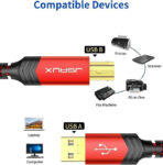 jasux-usb-a-usb-b2.0-alumium-printer-cable-red-2m