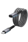 Jsaux CD0015 2usb-c to usb-c female cable 2m Grey