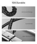jasux-usb-c-male-usb-c-female-3.1-gen2-5a-extension-grey-0.5m
