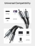 jsaux-2rca-male-to-2-rca-male-stereo-audio-cable-3m-gery