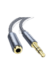 JSAUX (CM0002) 3.5mm to 3.5mm Female Cable 2M GREY