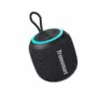 Tronsmart T7 Mini Bluetooth Speaker 15W, Portable Wireless Speaker with LED Lights Stereo Sound IPX7, AUX, Micro SD, TF Card Black