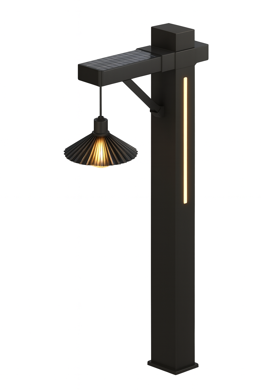 Gardens Classic Solar Column lights 3W