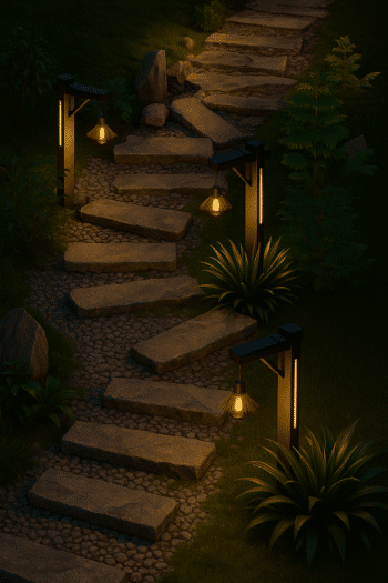 Classic Solar Post Lights
