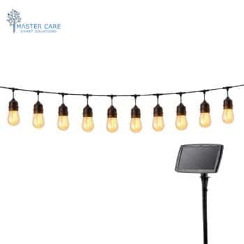 Solar Light LED 5 Meters - 10 Bulbs 5W